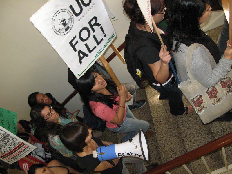 March 4 protest at UCLA