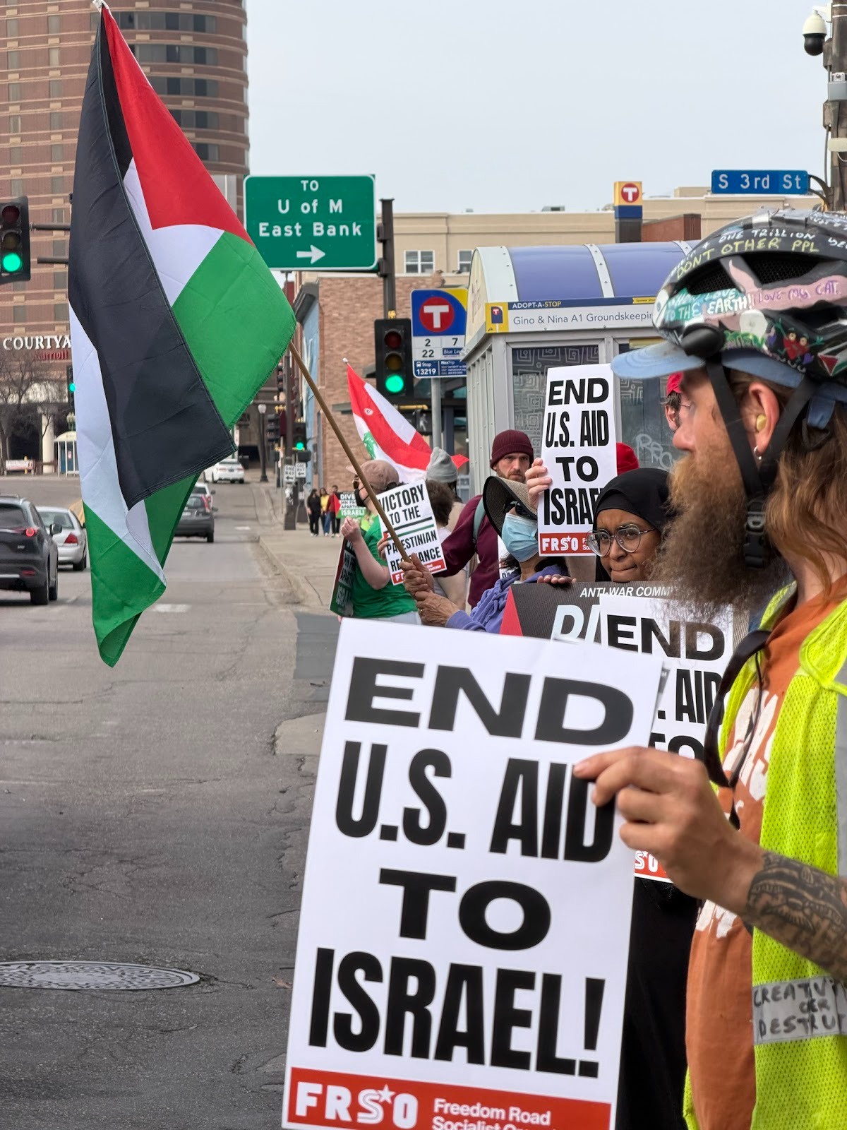 Palestinian Land Day marked in Minneapolis.
