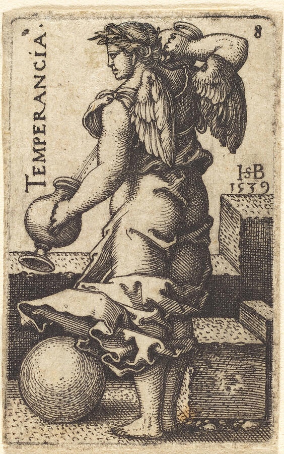Temperancia (1539), Sebald Beham