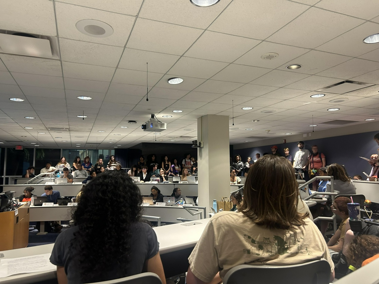 Loyola University New Orleans students run Tuning Point USA off campus