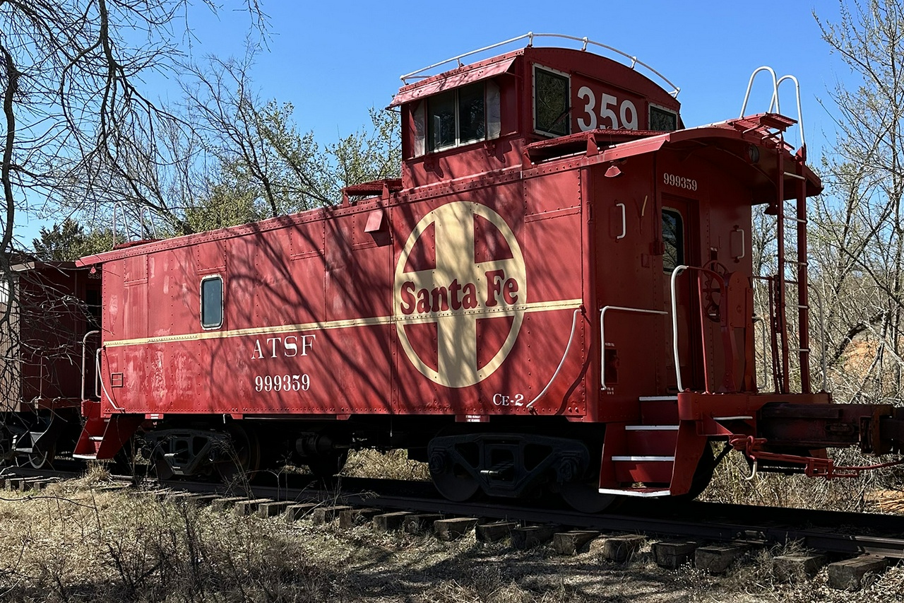 AT&SF 999359. Oklahoma City, OK. Oklahoma Railway Museum. 3/19/2023.