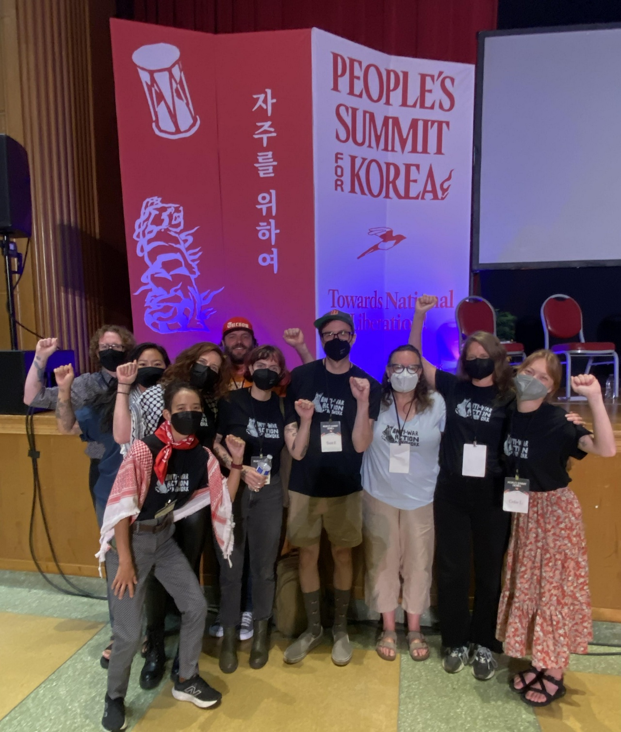 Anti-War Action Network attends People’s Summit for Korea
