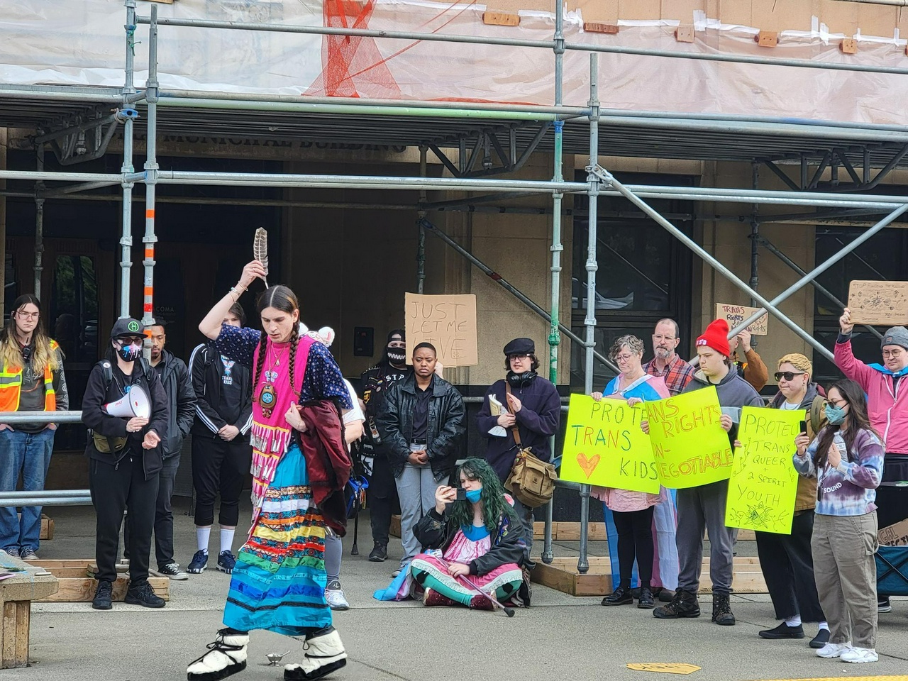 Tacoma rallies for trans rights