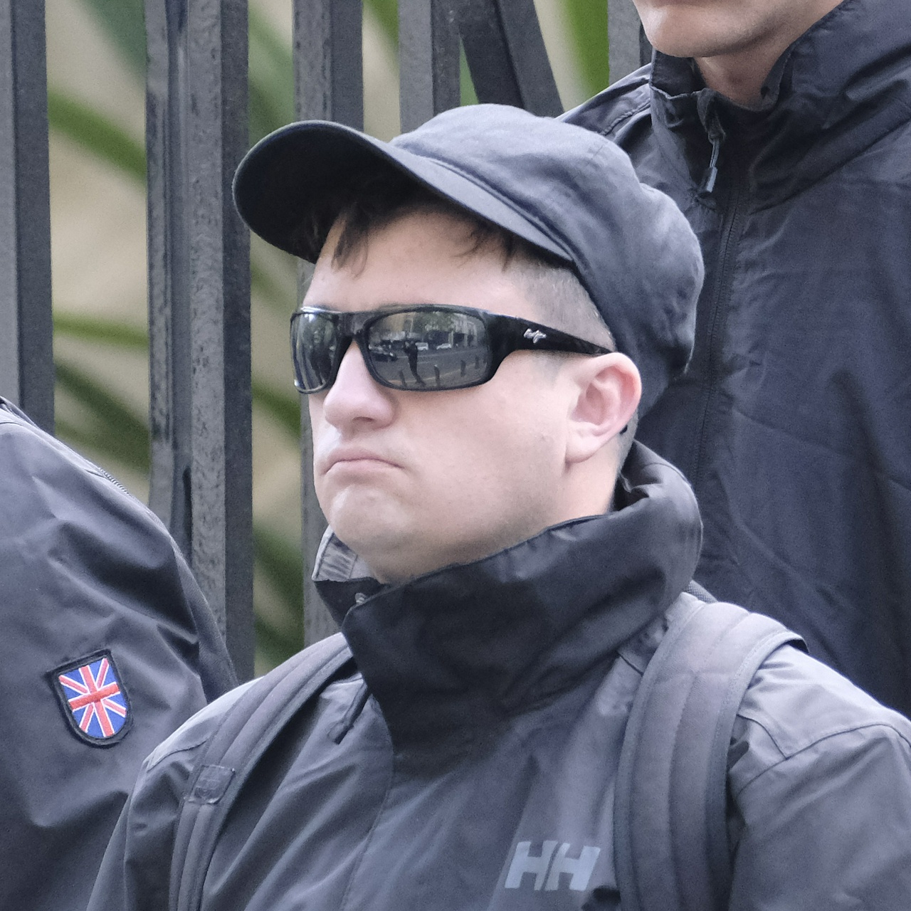 Another angle, showing a flat face and receding chin