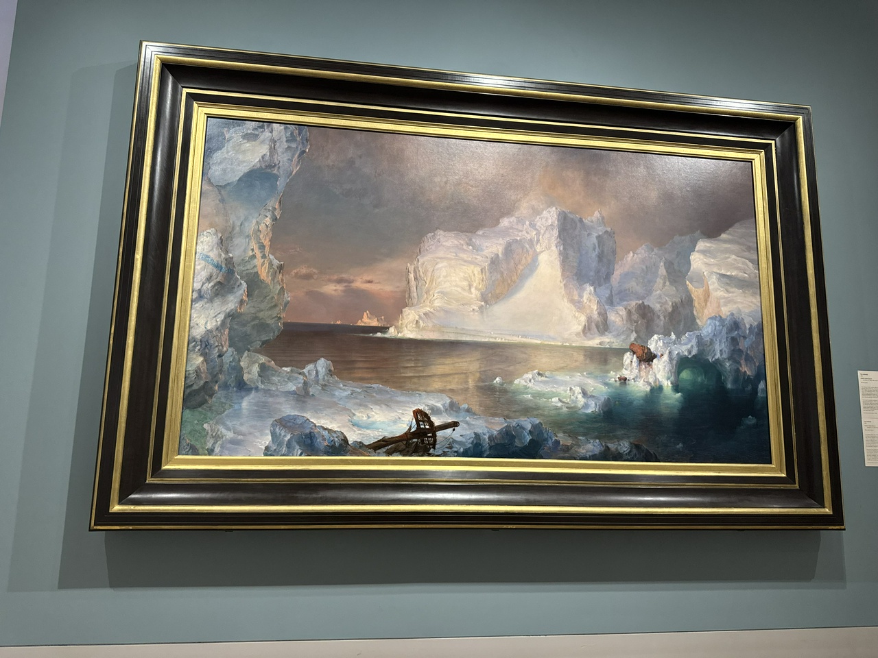 The Icebergs - Frederic Church 1861