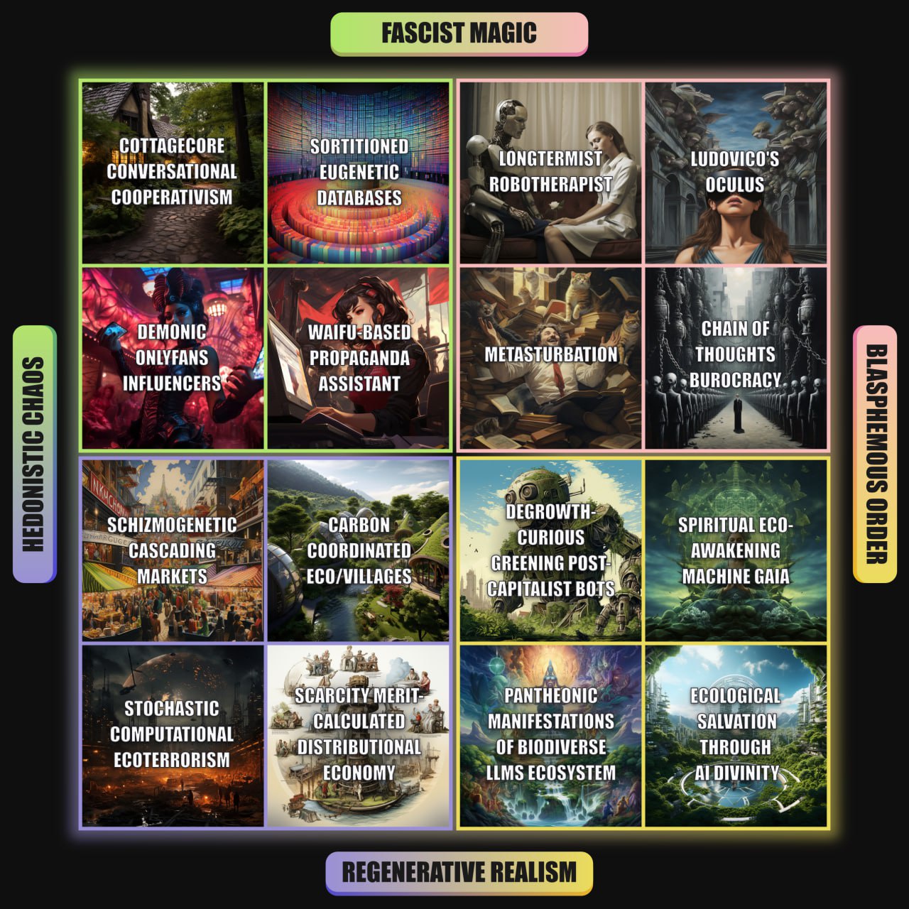 You see, I am correct because my color aligns with the chad, /r/PoliticalCompassMemes, Political Compass