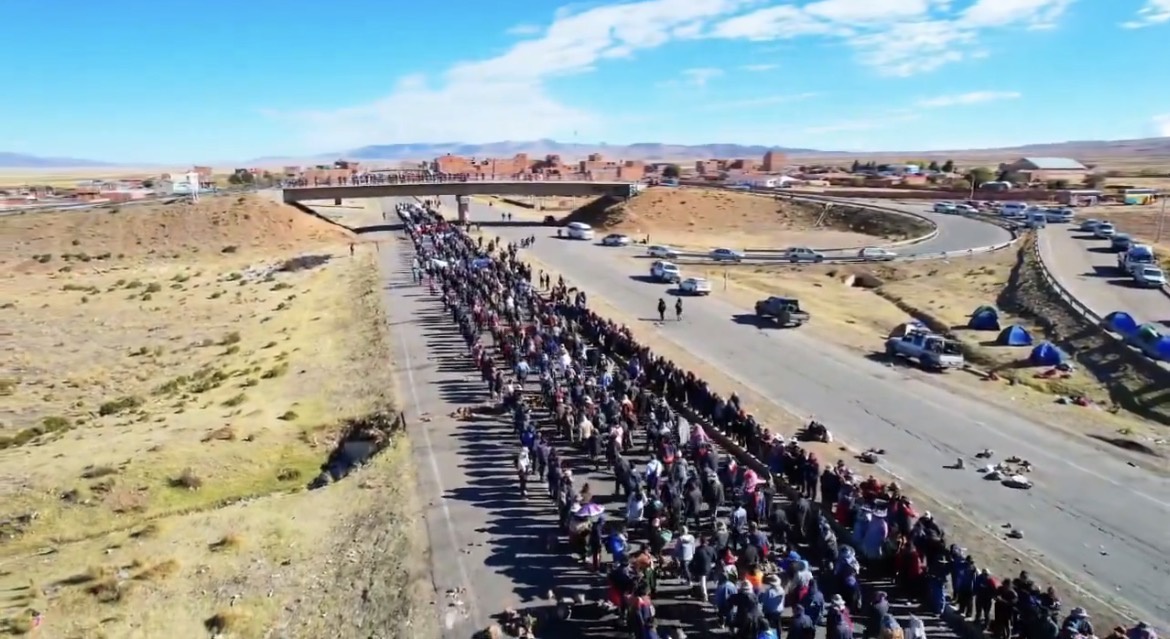 Massive general strike underway in Bolivia. | FightBack! News