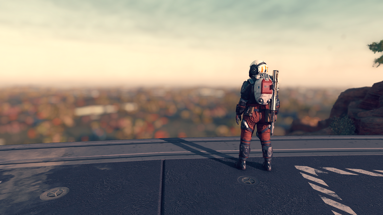 A quick break to look over the horizon.