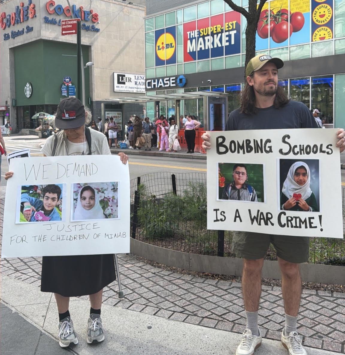 New York protest against the war on Iran. | Fight Back! News