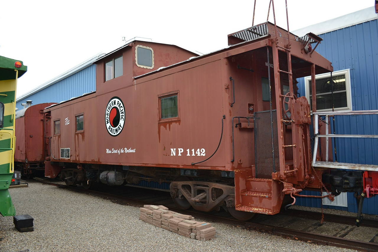 NP 1142. Enid, OK. Railway Museum of Oklahoma. 3/13/2021.