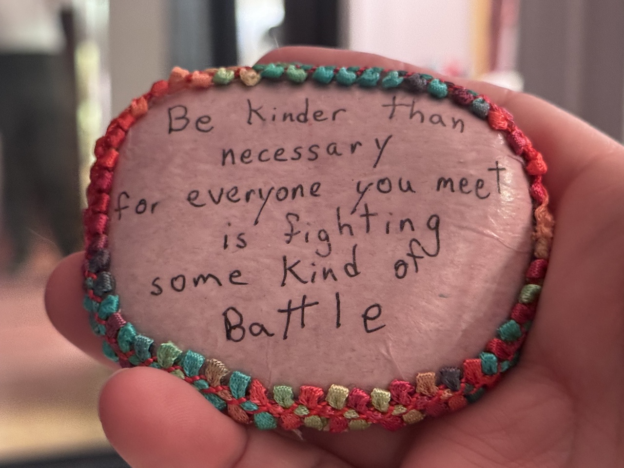 Be kinder