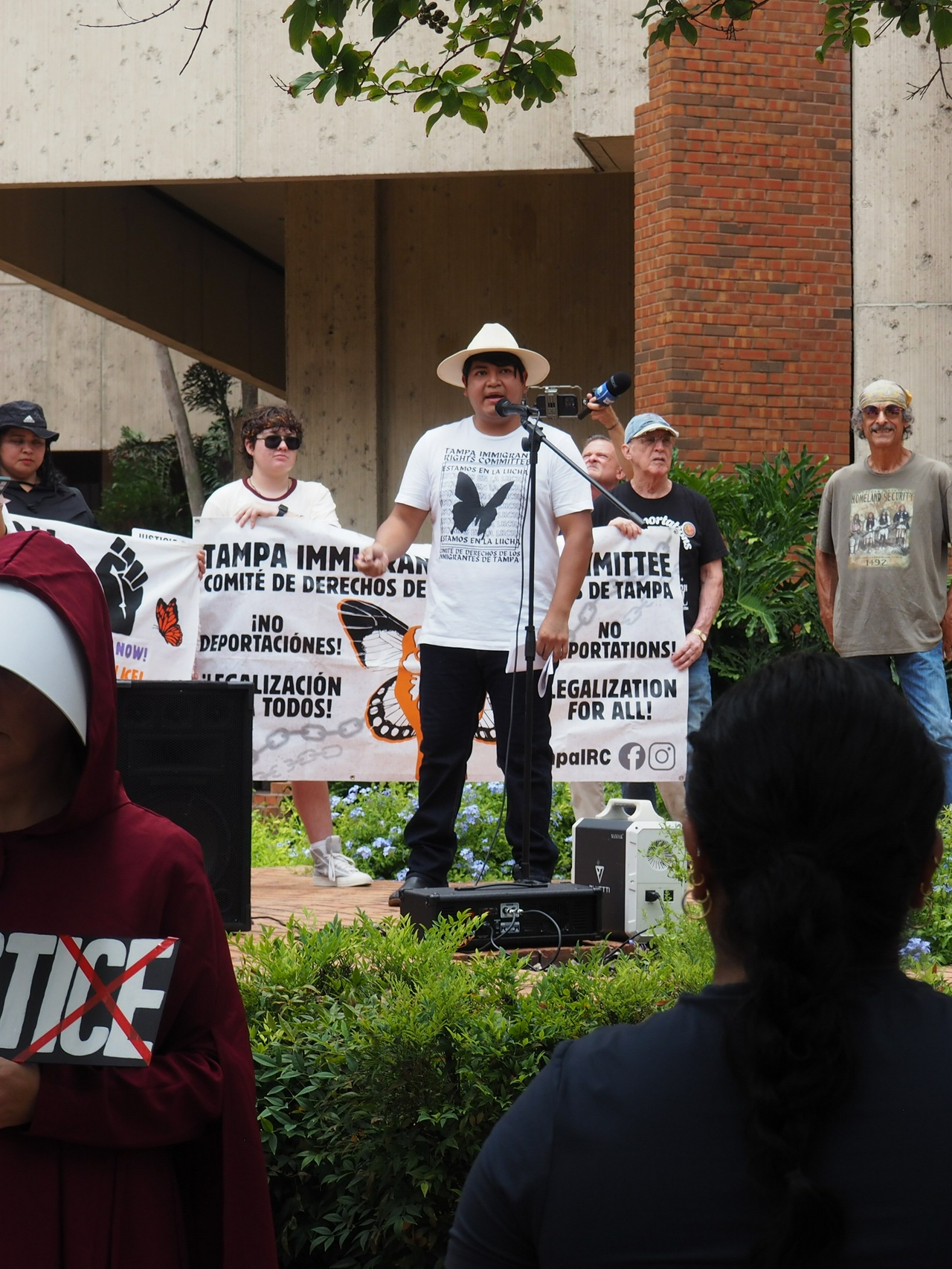 Tampa, Florida protest against ICE murders. | Fight Back! News