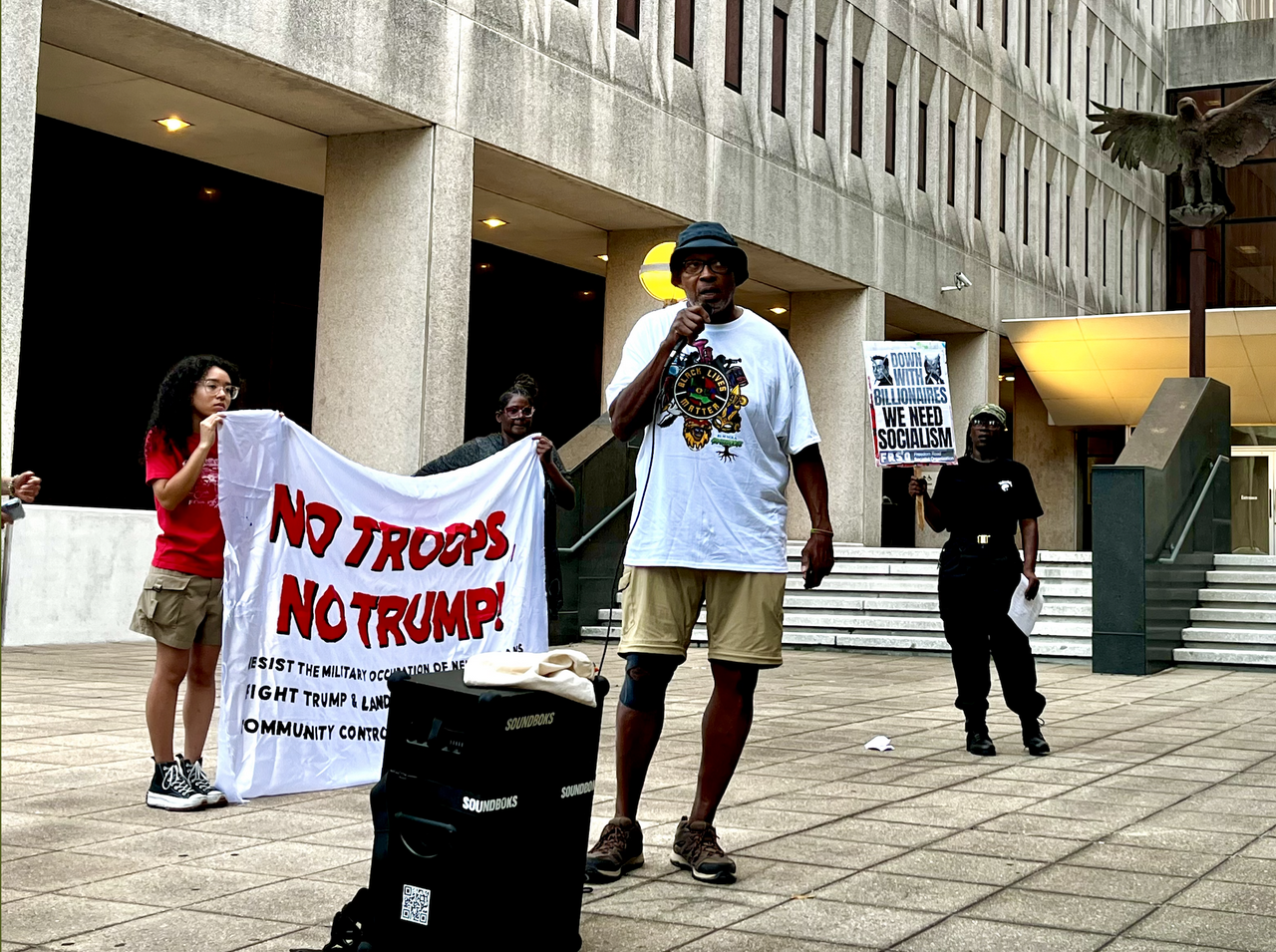 New Orleans: Emergency protest slams Governor Landry’s request for 1000 National Guard