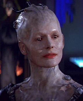 The Borg Queen as portrayed by Alice Krige