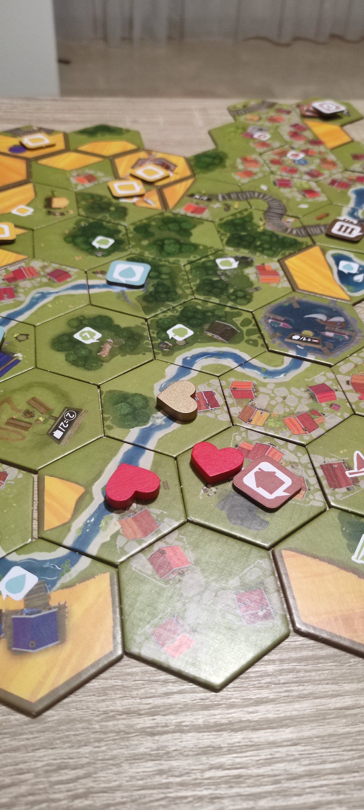 Detalle de Dorfromantik