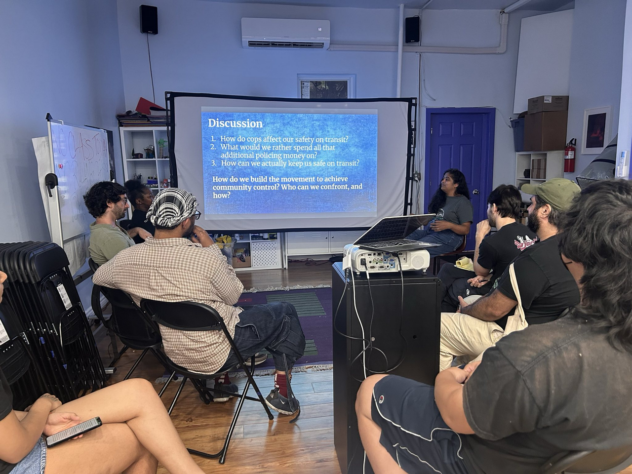 Brooklyn town hall on police terror in the subway system