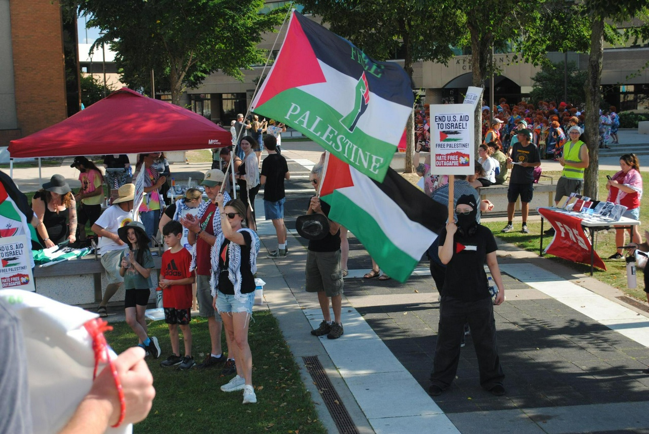 Appleton protests 2 years of genocide in Gaza