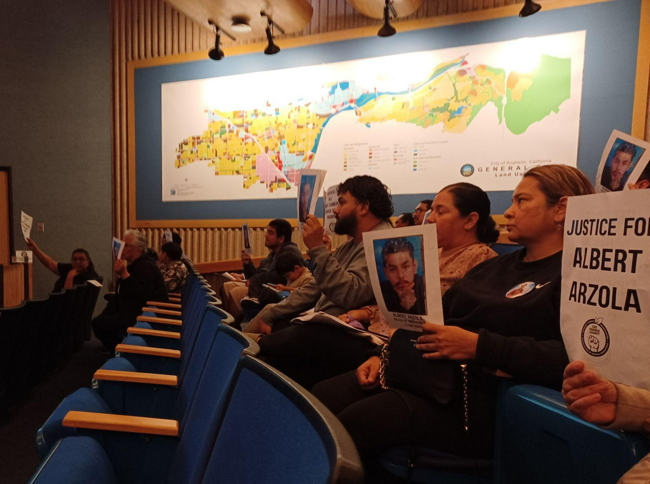 Community demands justice for Albert Arzola.