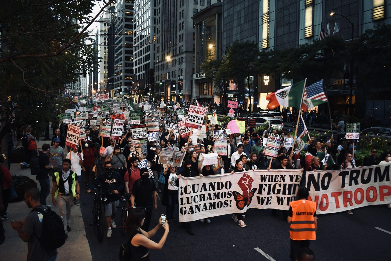 Chicagoans mobilize to oppose Trump’s threats of military occupation