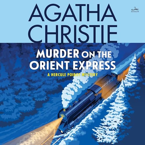 Box cover for the audiobook "Murder on the Orient Express"