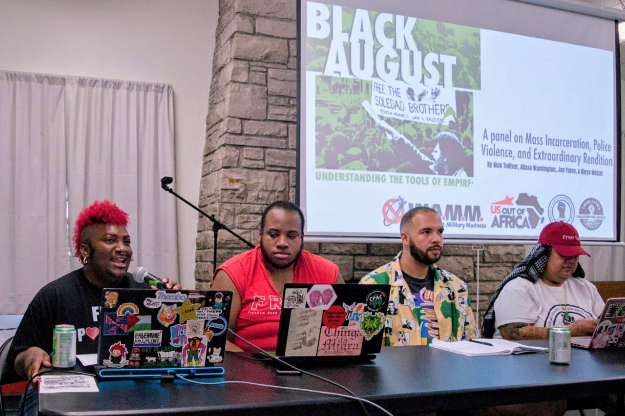 Minneapolis Black August panel. | Fight Back! News