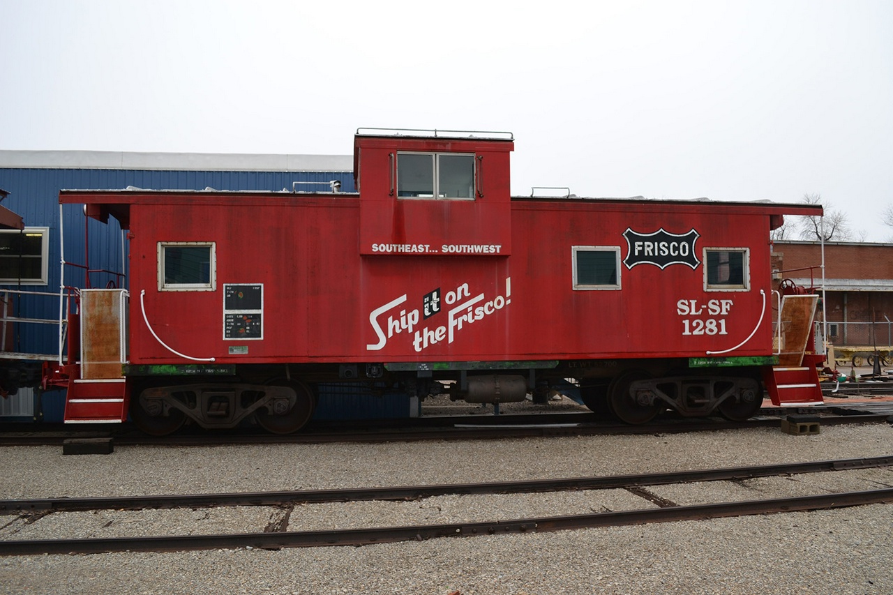 SL-SF 1281. Enid, OK. Railway Museum of Oklahoma. 3/13/2021.