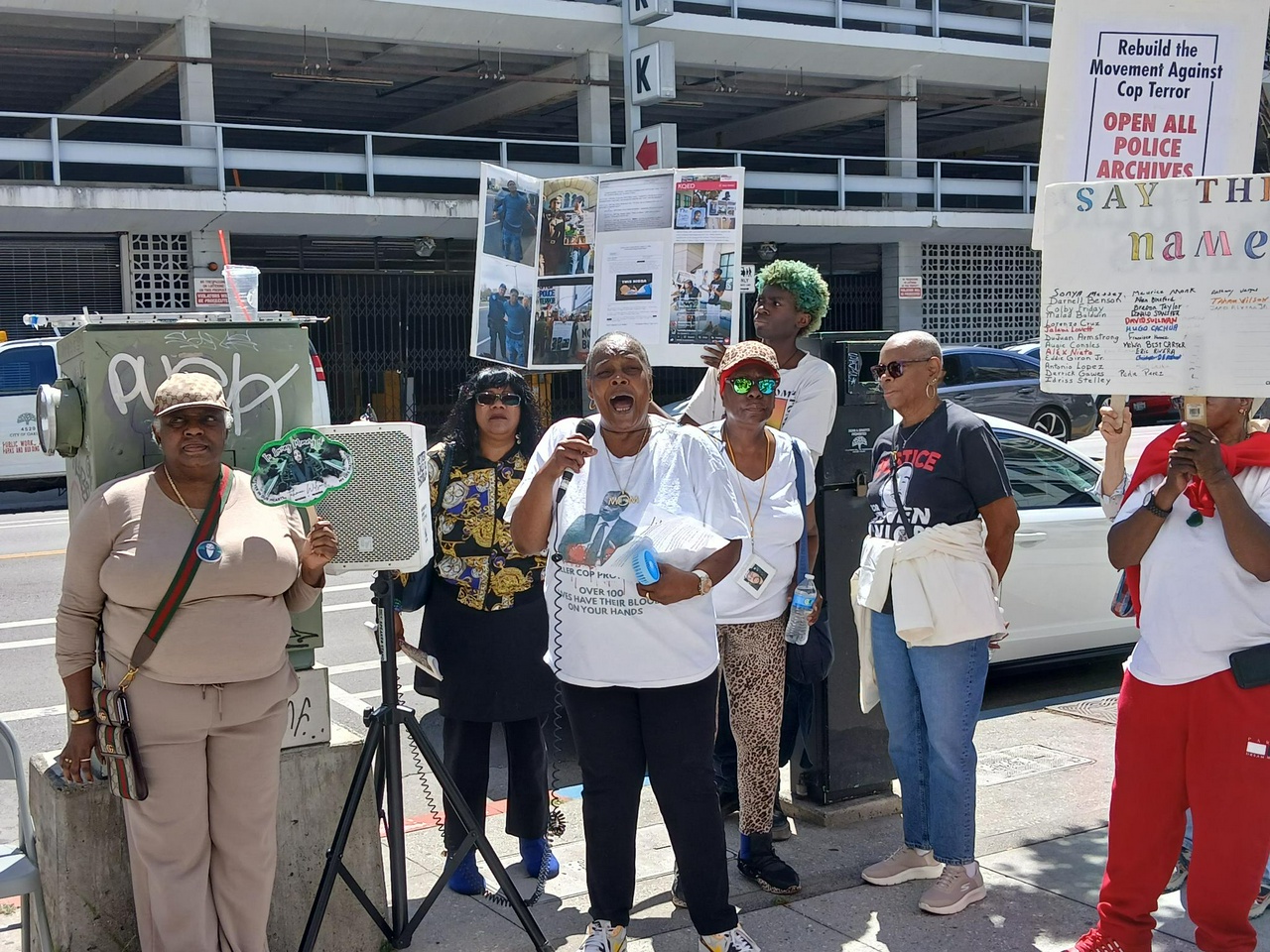 Terry Lovett demands justice for her murdered son, Jalani Lovett.
