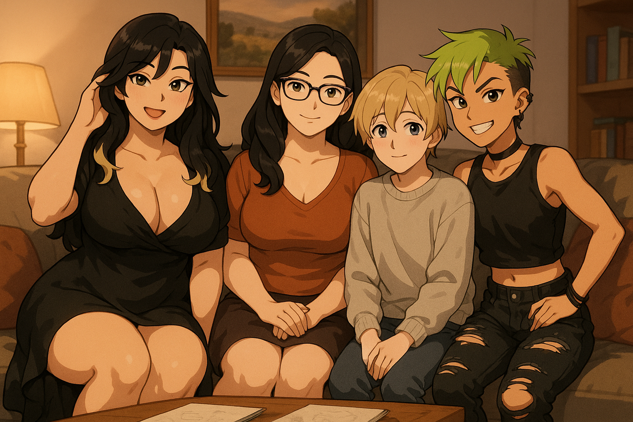 Kaori, Sofia, Riley, and June