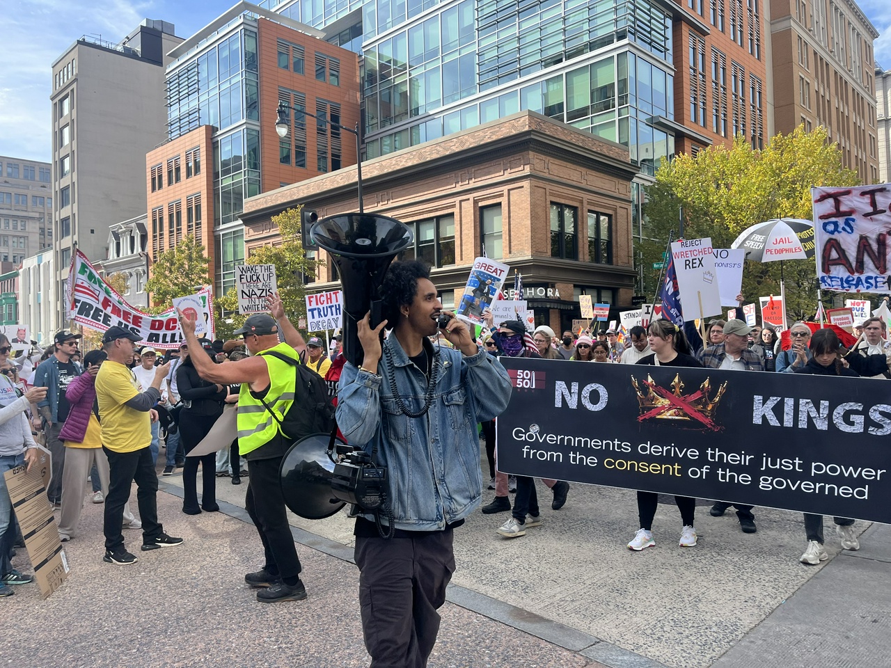 DC march on No Kings Day.