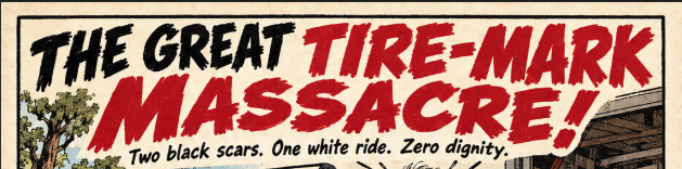 Tire massacre