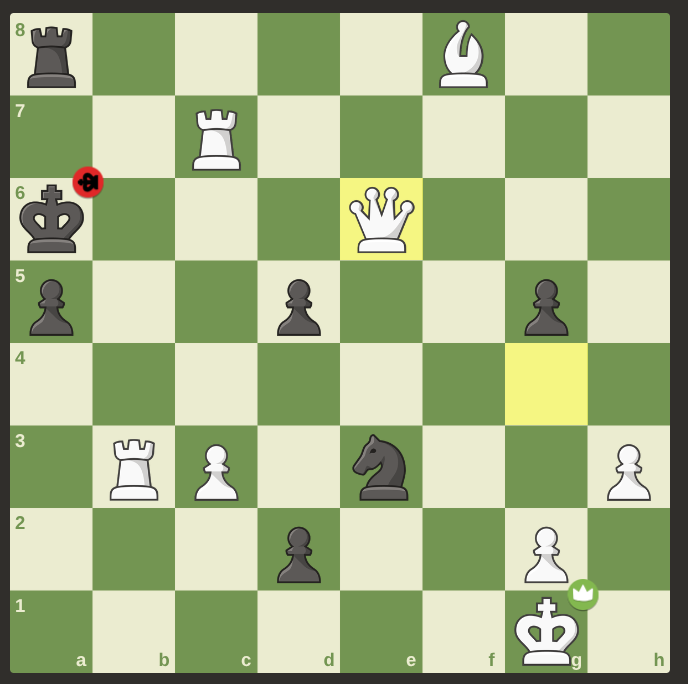Queen-Rook-Rook Checkmate
