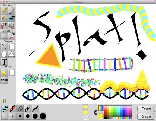 Splatterboard screenshot