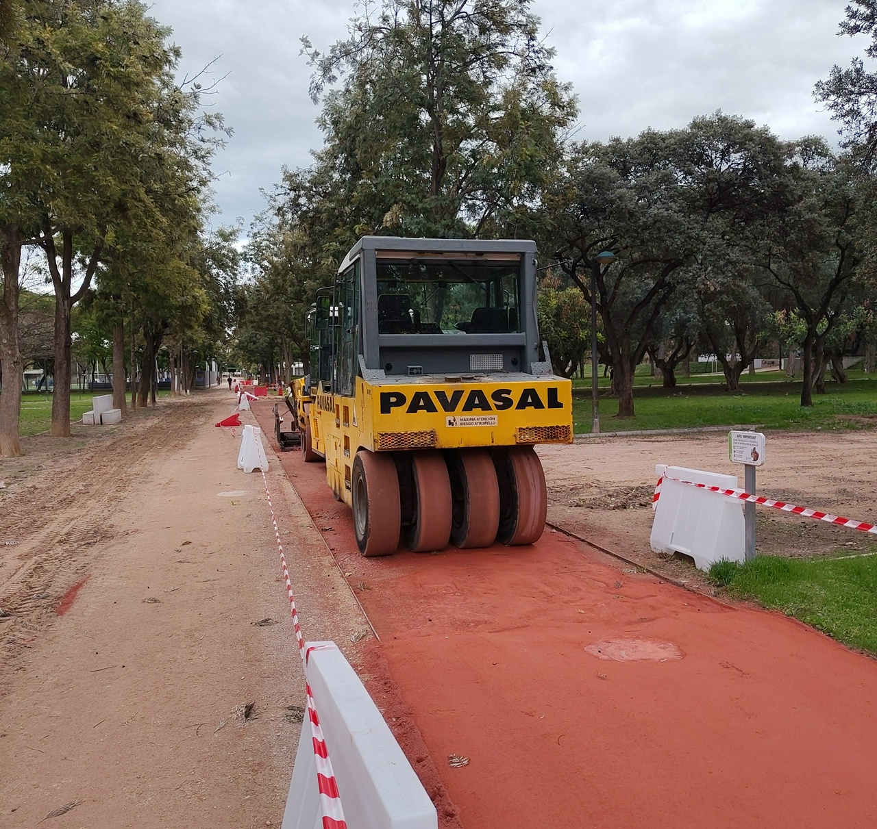 Veivalser i gang i Turiaparken