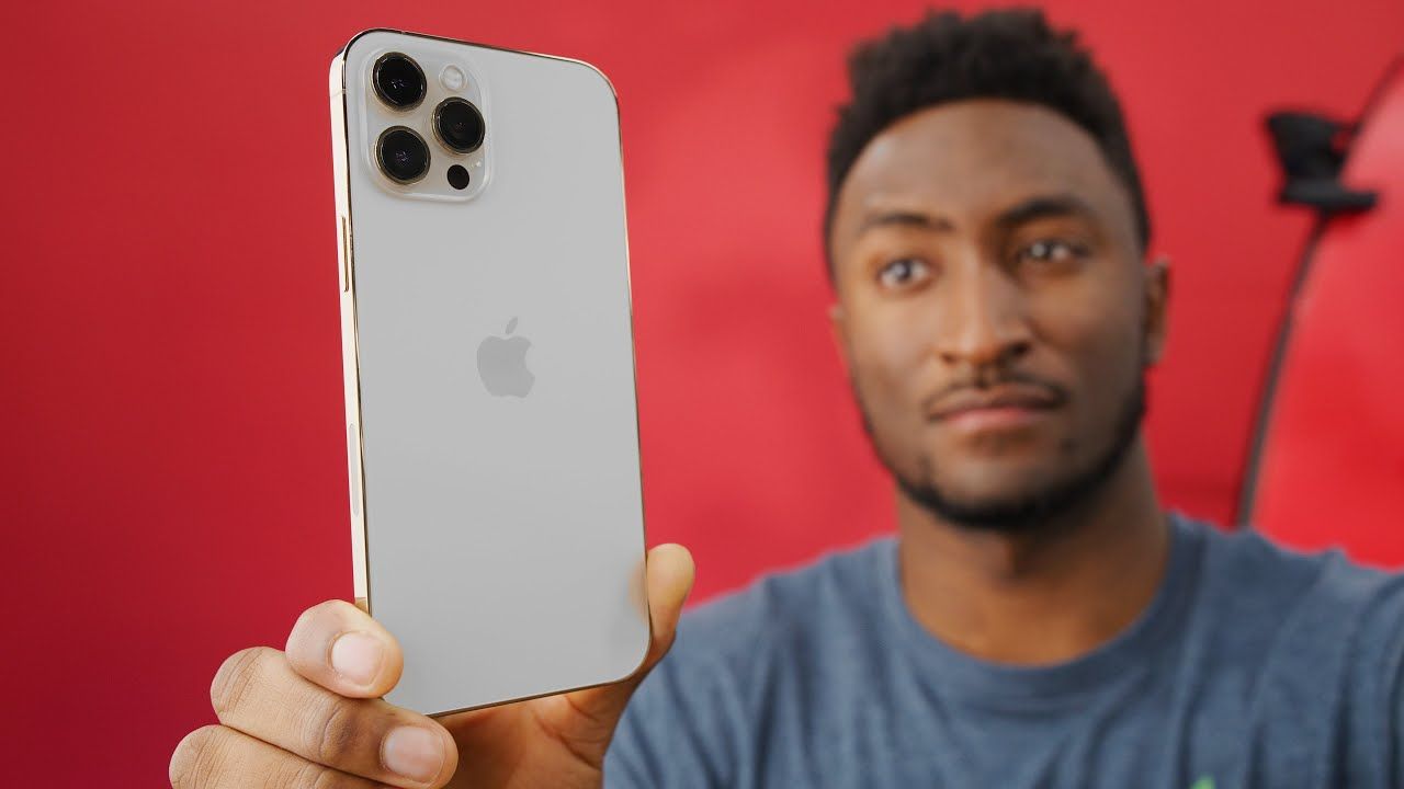 Marques Brownless vs iPhone 12