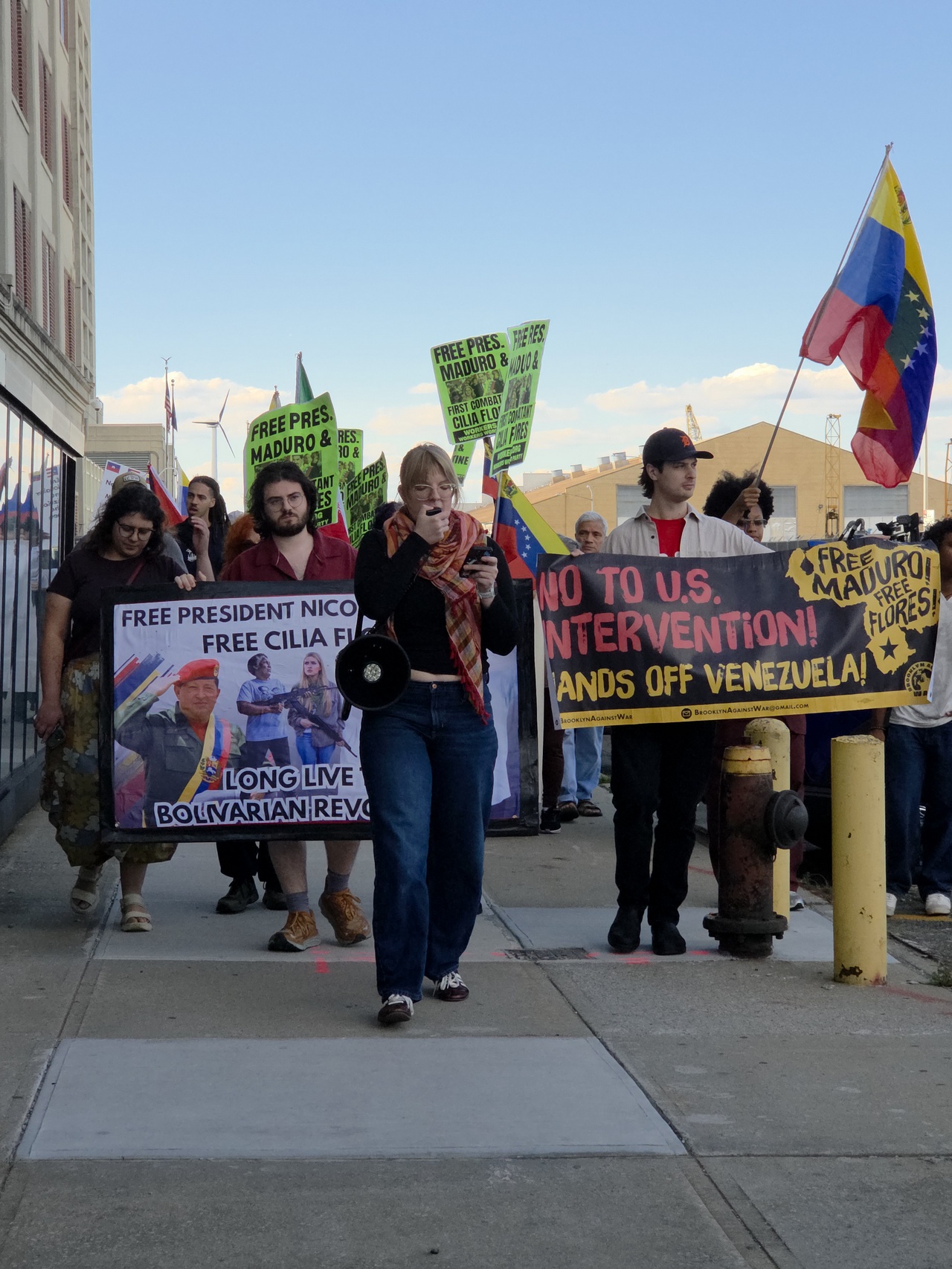 NYC protest demands freedom for Venezuela's First Lady Cilia Flores. | Fight Back! News