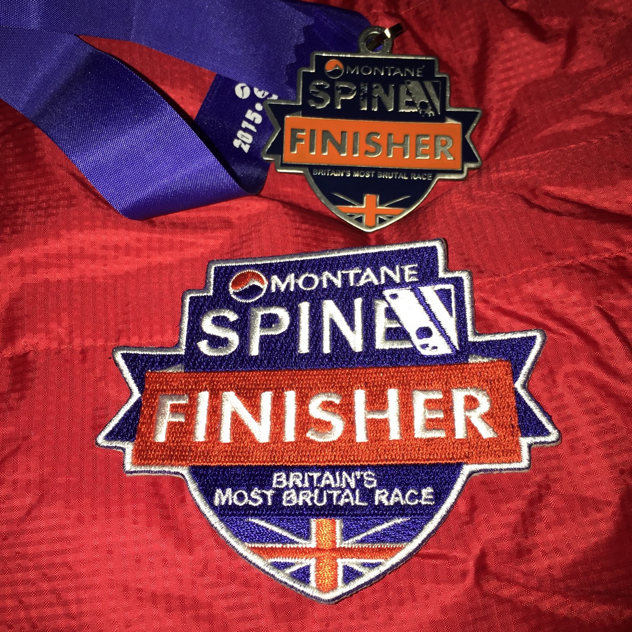 Finisher's medal