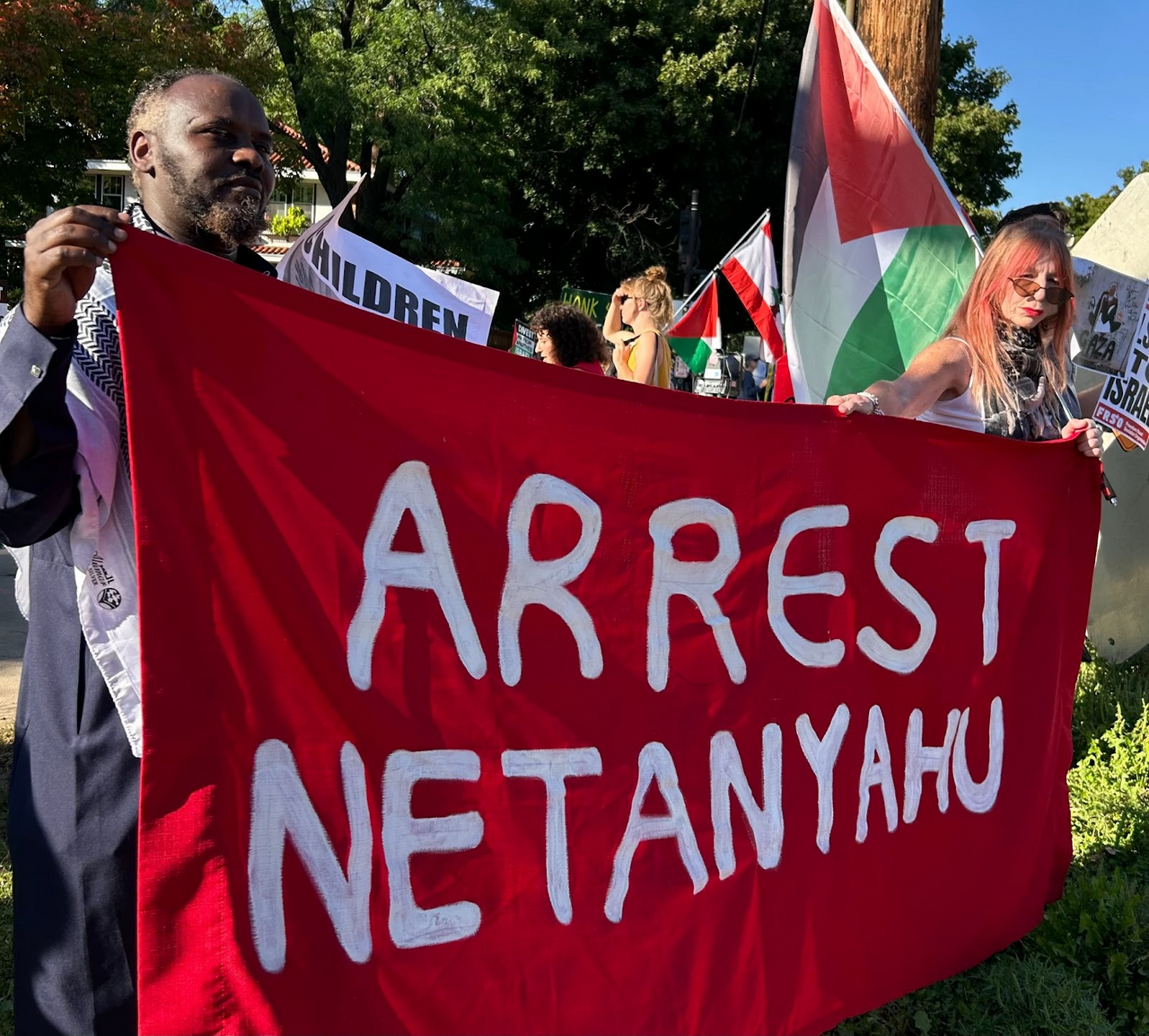 Minnesotans join national call for Netanyahu’s arrest as he visits the UN
