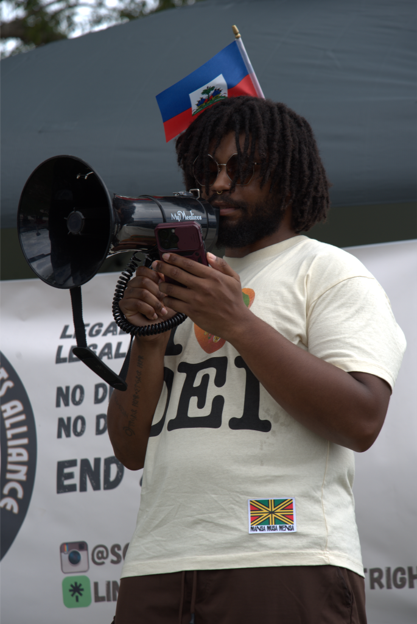 Melbourne, Florida protest against attacks on Haitian immigrants. | Fight Back! News Melbourne, Florida protest against attacks on Haitian immigrants.