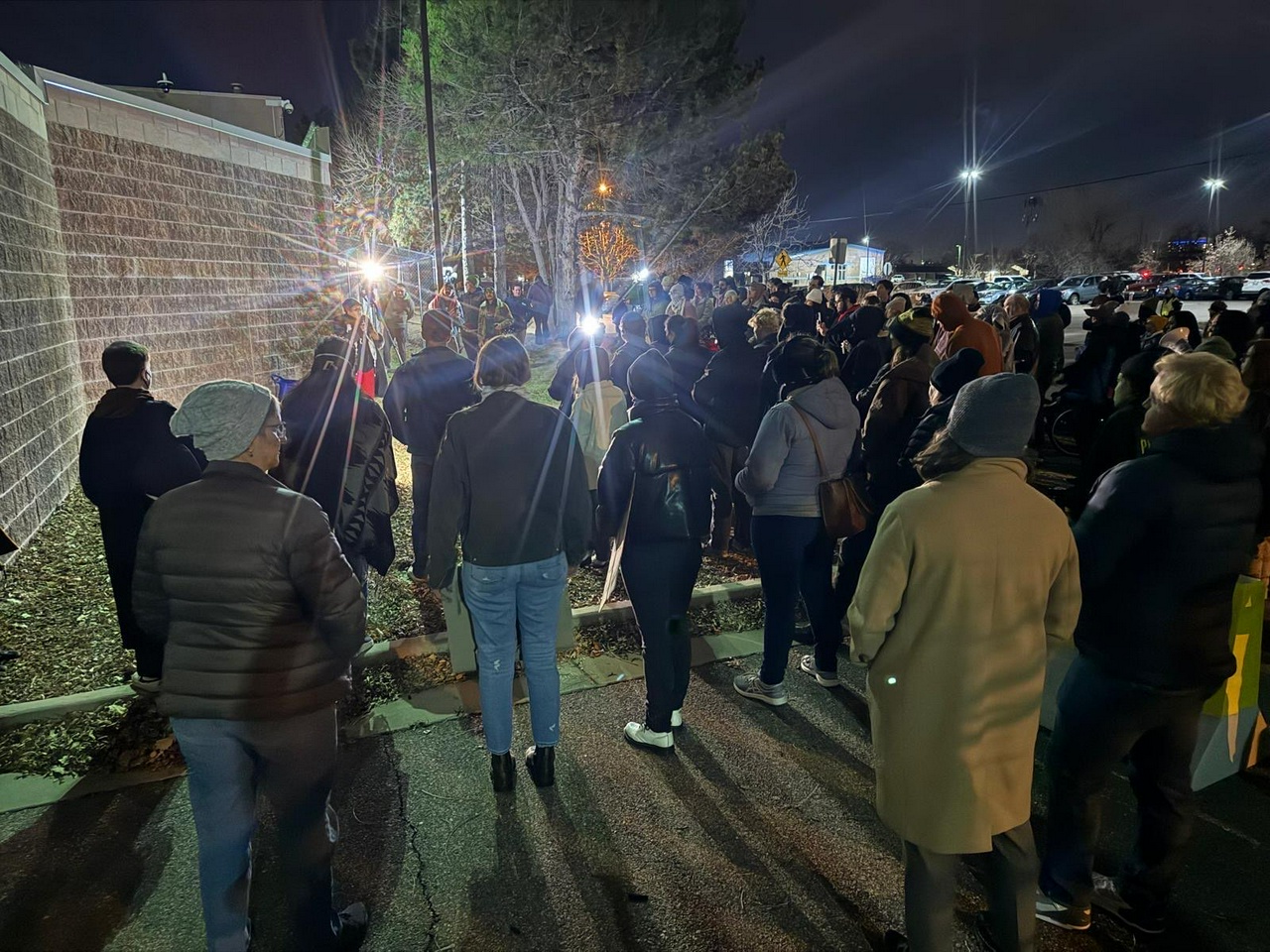 Protest in Denver following the ICE killing of Renee Good.