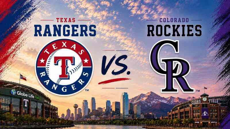 Rangers vs Rockies