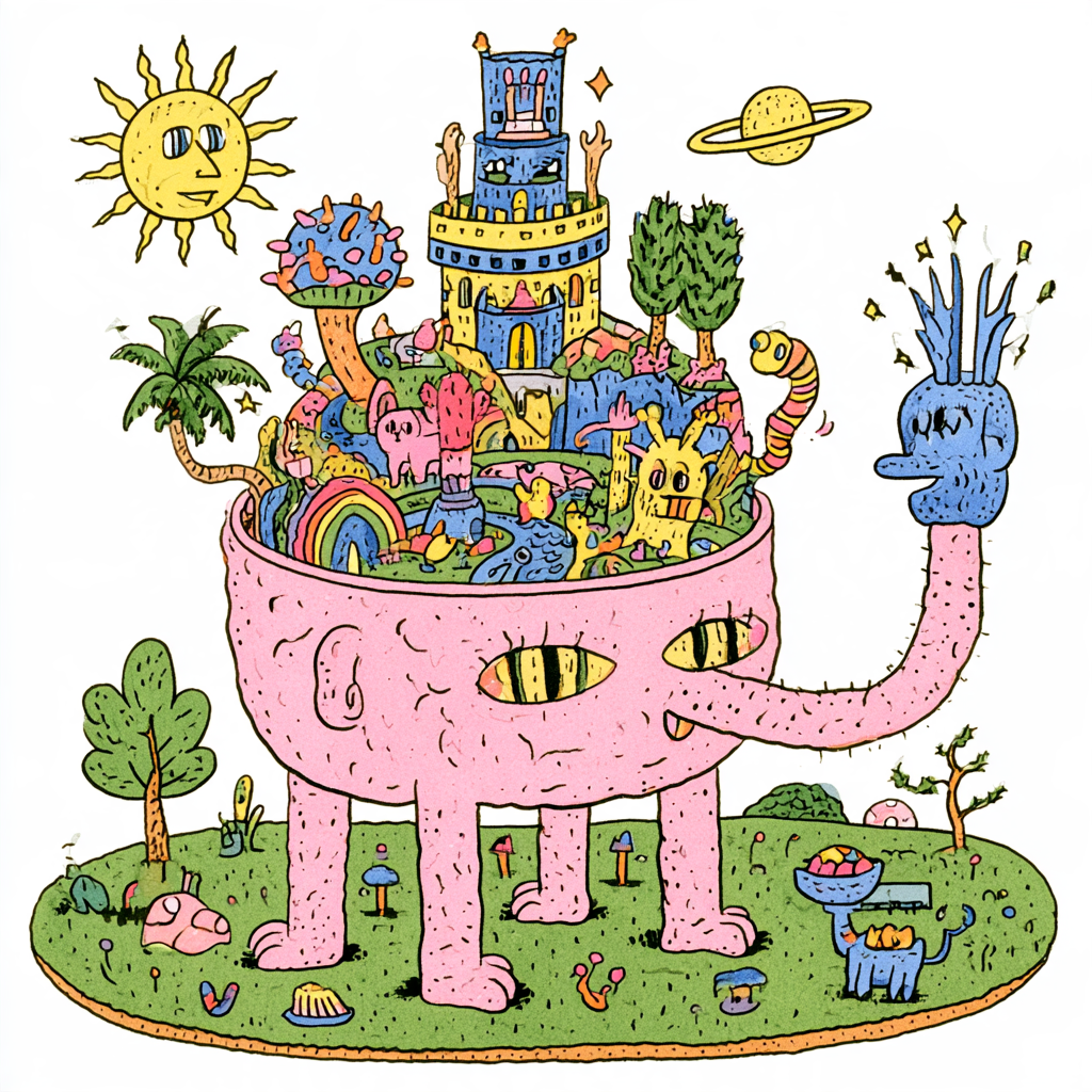 pink elephant