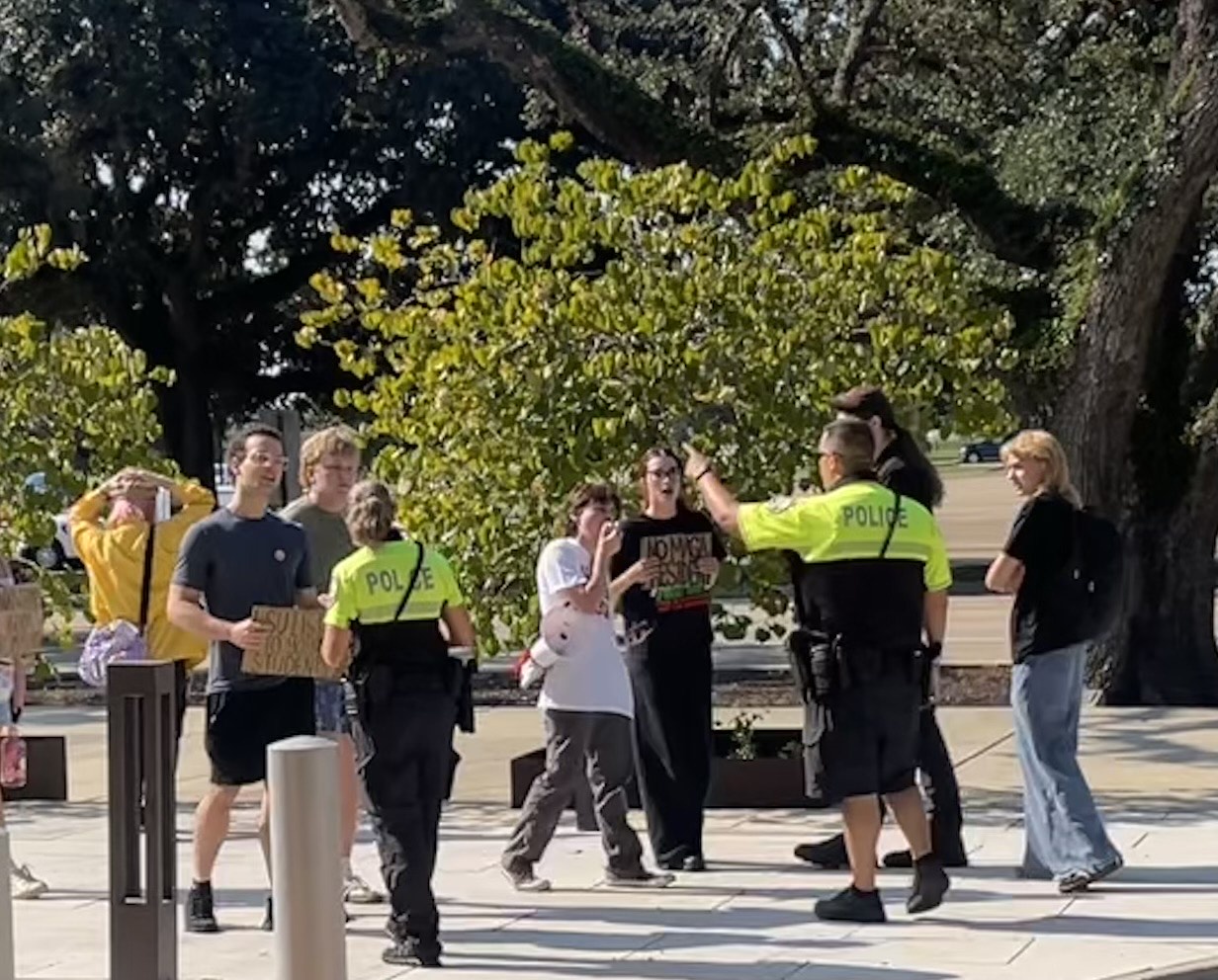Louisiana State students demand no MAGA president