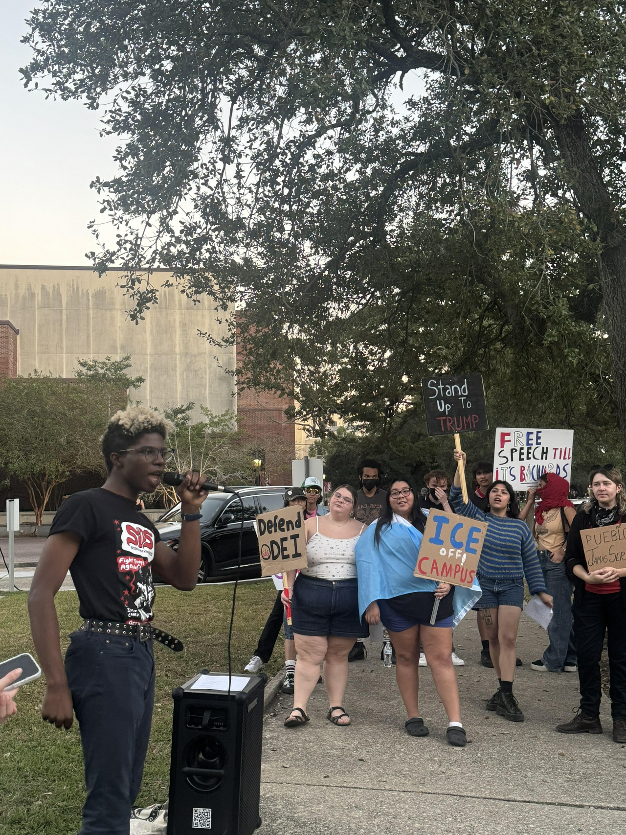 New Orleans students say, ‘No Trump, no troops!’