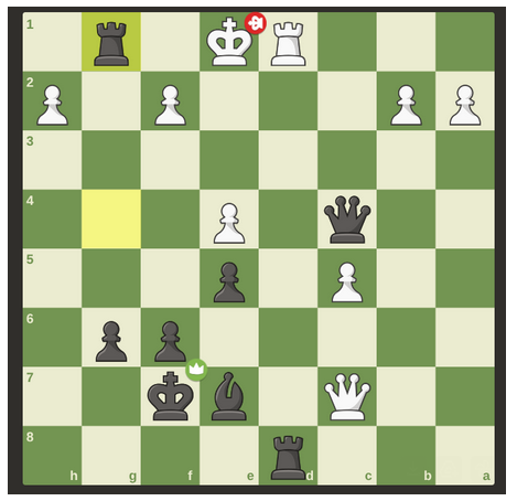 Rook-Queen-Rook Checkmate