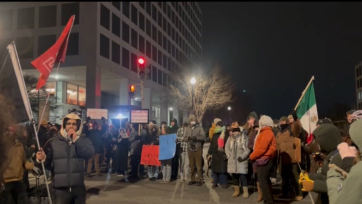 March in Washington DC after ICE killing of Alex Pretti. | Fight Back! News March in Washington DC after ICE killing of Alex Pretti.