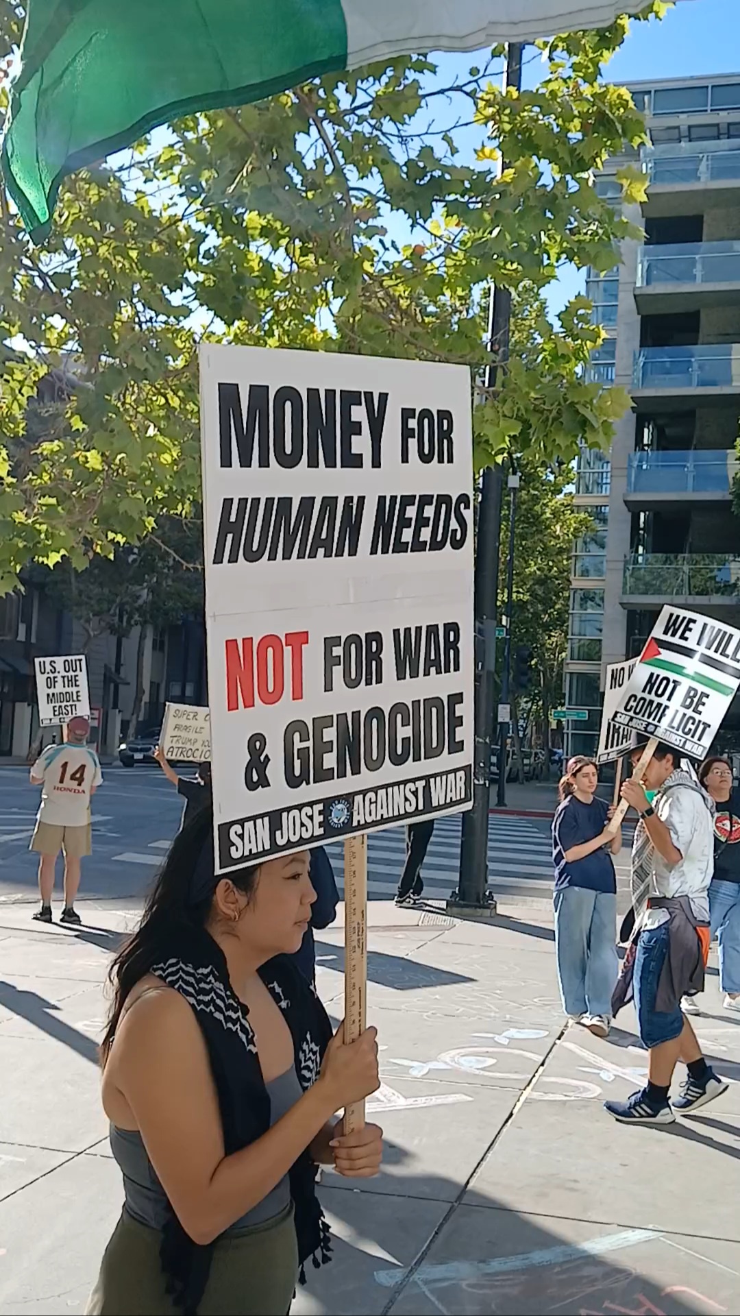 San Jose protest against the U.S. war on Iran. | Fight Back! News