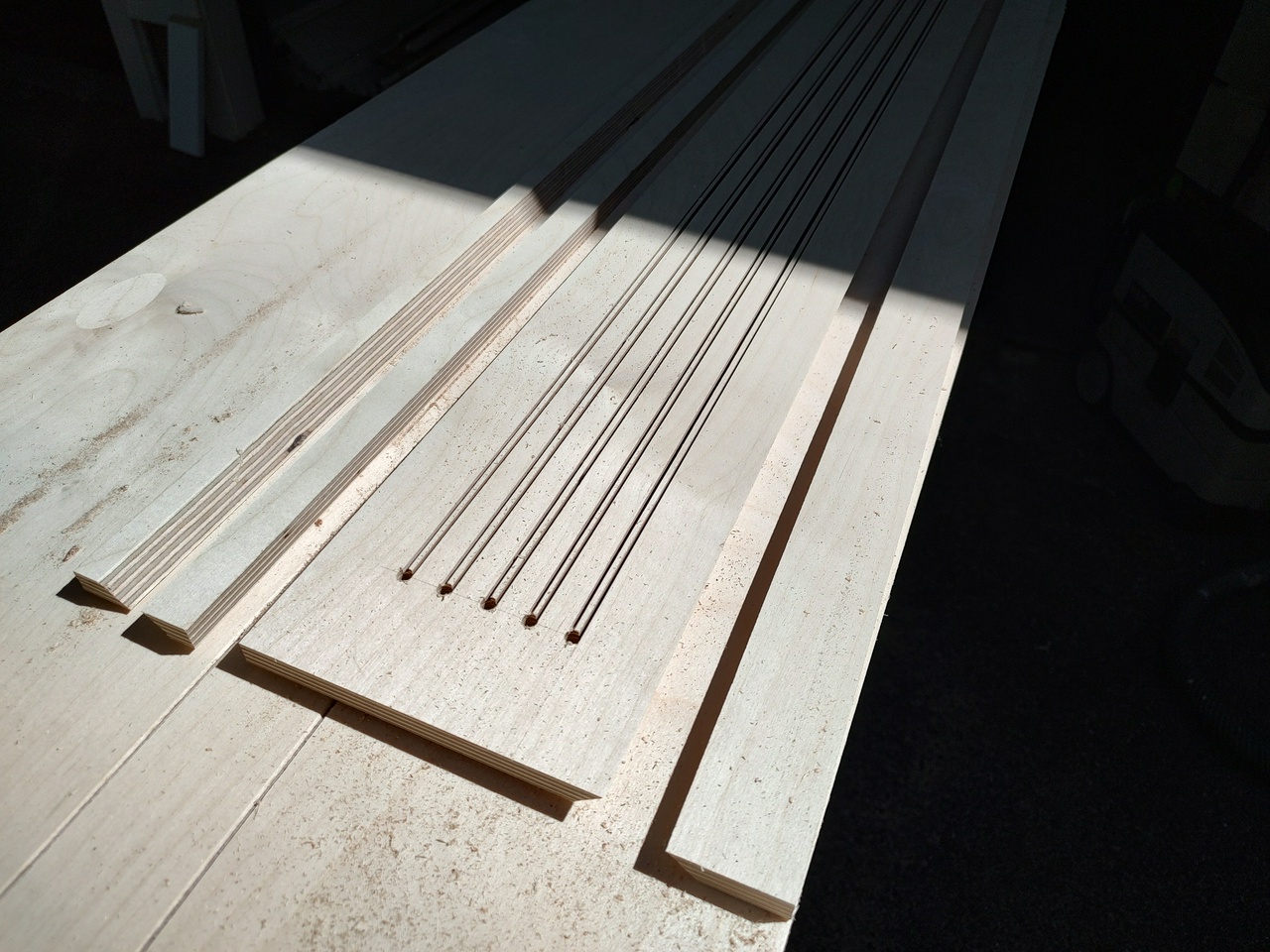 4 pieces, 3 cuts
