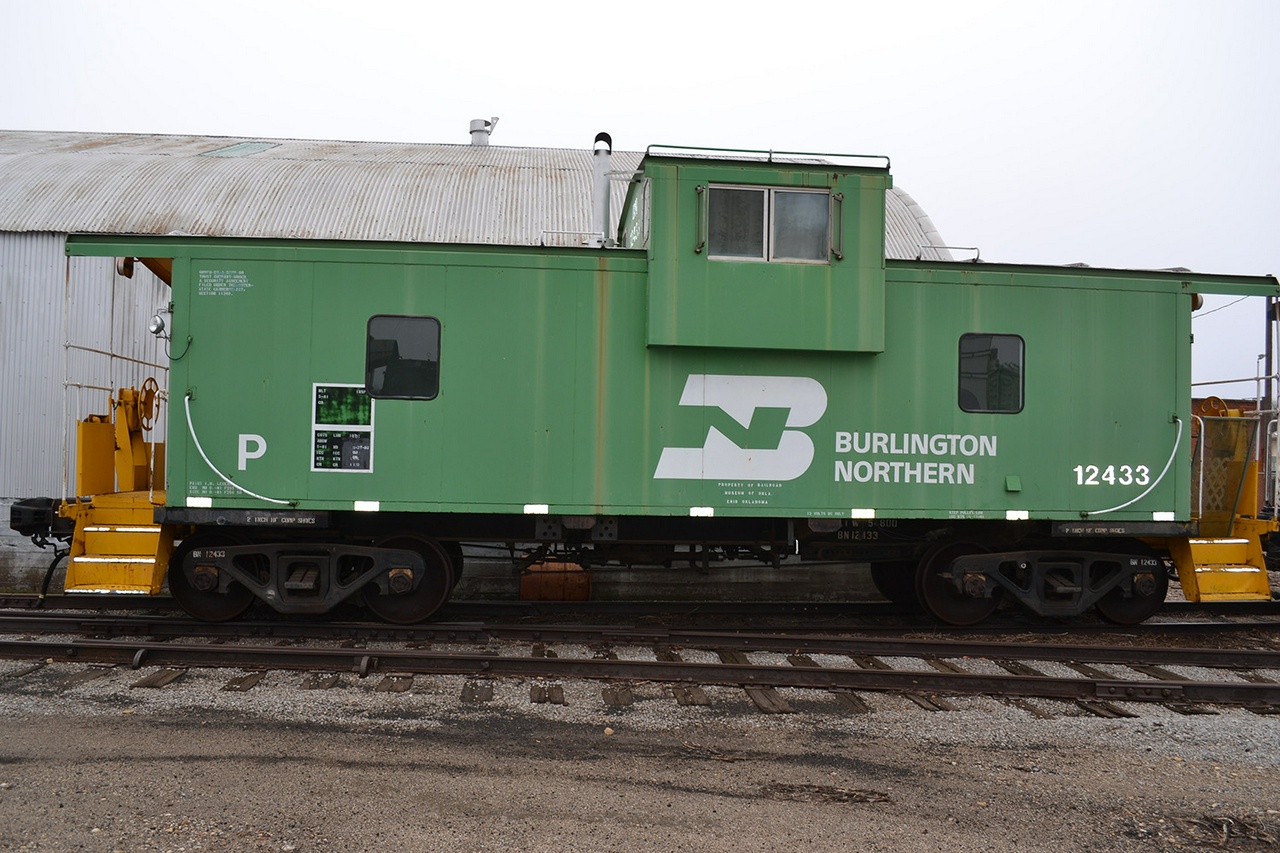 BN 12433. Enid, OK. Railway Museum of Oklahoma. 3/13/2021.