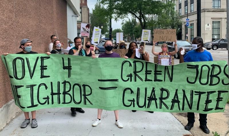 Northside march puts demands on WE Energies.