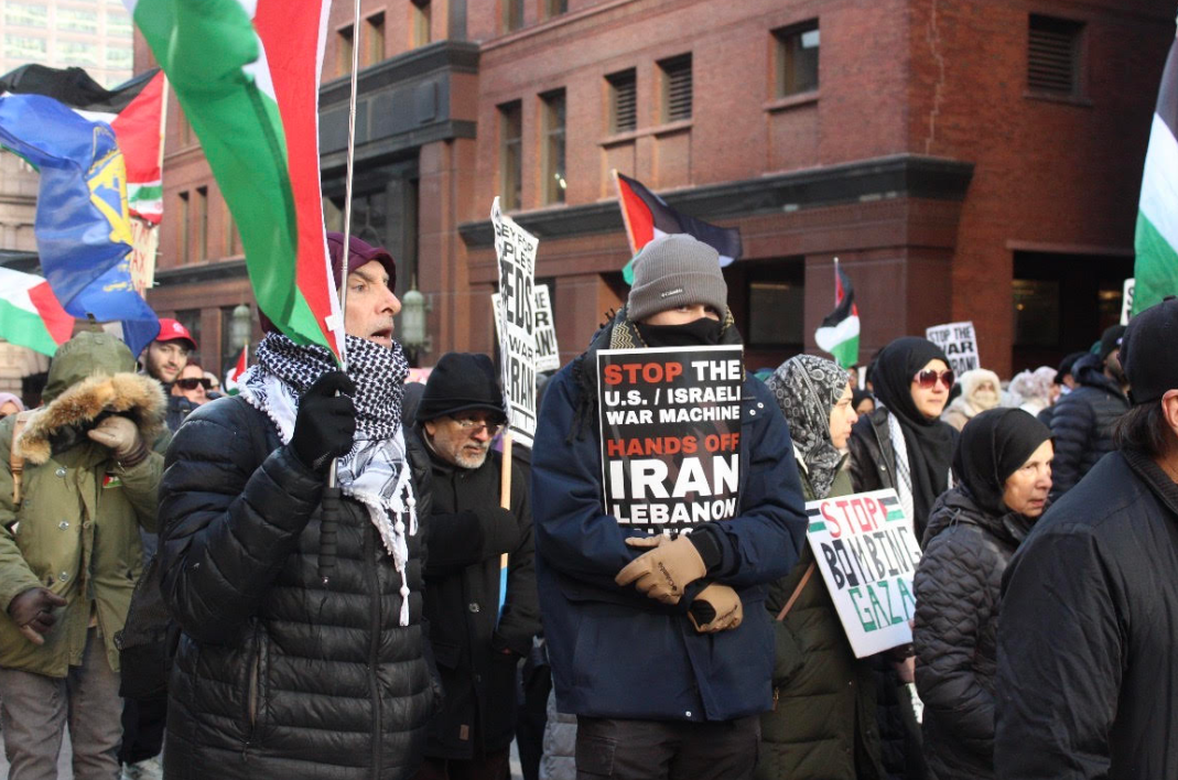 Chicago march on Al Quds Day.